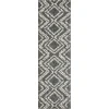 Loomaknoti Vemoa Armeley Blue/Cream EV004 2 ft. X 6 ft. 7 in. Rectangle Rug