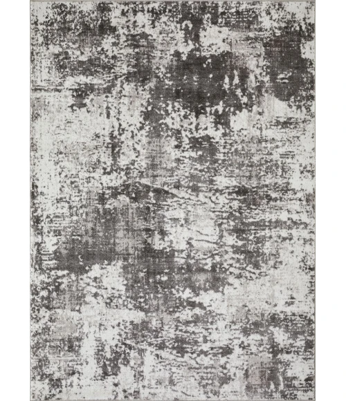 Loomaknoti Rhane Alelone Gray/Cream ER010 7 ft. 10 in. X 9 ft. 10 in. Rectangle Rug
