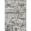 Loomaknoti Rhane Akason Gray/Cream ER009 5 ft. 3 in. X 7 ft. 3 in. Rectangle Rug
