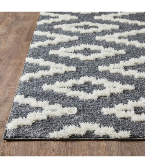 Loomaknoti Vemoa Aslayn Blue/Cream EV002 2 ft.  X 3 ft.  Rectangle Rug