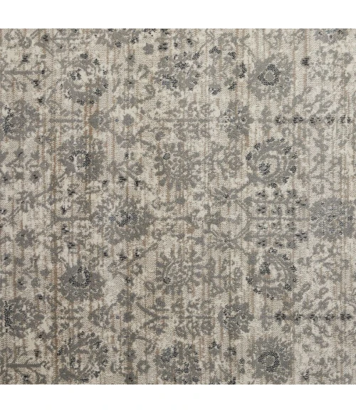 Loomaknoti Celena Asheley Cream/Blue EC006 9 ft. 10 in. X 12 ft. 10 in. Rectangle Rug