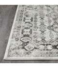 Loomaknoti Rhane Almurz Gray/Cream ER013 2 ft.  X 3 ft.  Rectangle Rug
