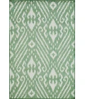 Loomaknoti Breyleigh Calitrah Green/Cream EB005 4 ft. X 6 ft. Rectangle Rug