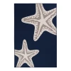 Central Oriental Tribut Sea Star Area Rug 7 ft. 10 in. X 9 ft. 10 in. Rectangle