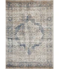 Loomaknoti Kehleigh Alarik Blue/Cream EK005 7 ft. 10 in. X 9 ft. 10 in. Rectangle Rug