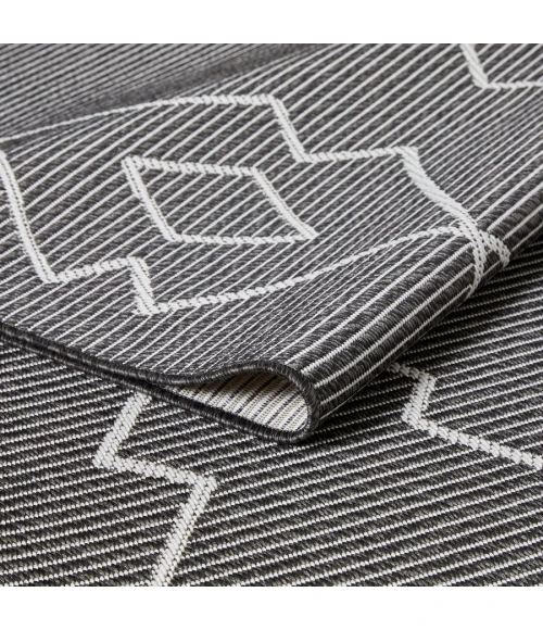 Loomaknoti Breyleigh Culton Gray/Cream EB006 3 ft. X 5 ft. Rectangle Rug