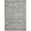 Loomaknoti Rhane Andallie Gray/Cream ER016 5 ft. 3 in. X 7 ft. 3 in. Rectangle Rug