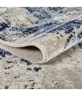 Loomaknoti Celena Alimon Blue/Cream EC001 6 ft. 7 in. X 9 ft. 2 in. Rectangle Rug