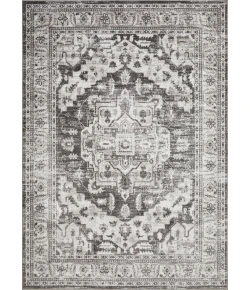 Loomaknoti Rhane Alvner Gray/Cream ER018 7 ft. 10 in. X 9 ft. 10 in. Rectangle Rug