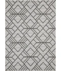 Loomaknoti Breyleigh Charske Cream/Gray EB002 5 ft. 3 in. X 7 ft. 3 in. Rectangle Rug