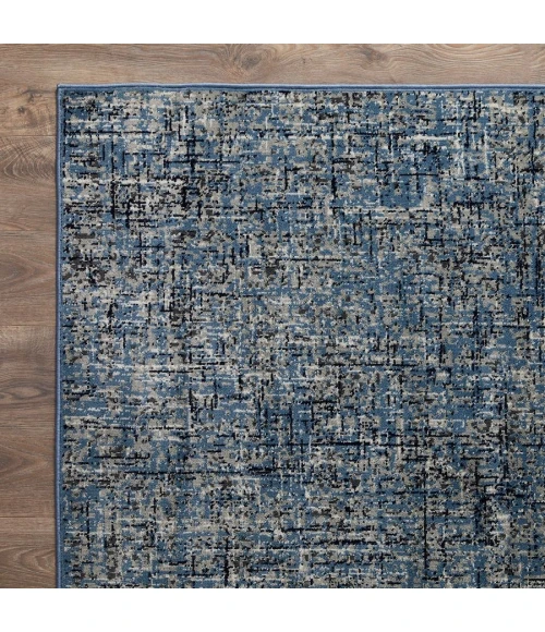 Loomaknoti Celena Altenz Blue/Cream EC003 5 ft. 3 in. X 7 ft. 3 in. Rectangle Rug