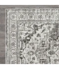 Loomaknoti Rhane Alvner Gray/Cream ER018 6 ft. 7” X 9 ft. 2” Rectangle Rug