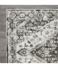 Loomaknoti Rhane Adleigh Cream/Gray ER012 5 ft. 3” X 7 ft. 3” Rectangle Rug
