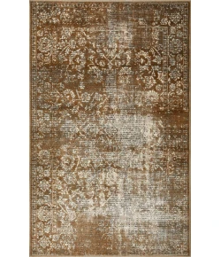 Loomaknoti Aysal Alazah Beige/Brown EAY001 3 ft. 3 in. X 5 ft. 3 in. Rectangle Rug