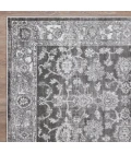 Loomaknoti Rhane Vaild Gray/Cream ER006 6 ft. 7 in. X 9 ft. 2 in. Rectangle Rug