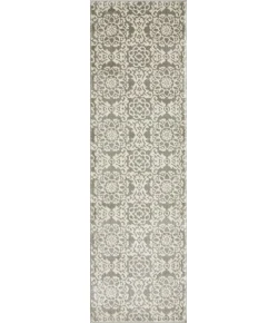 Loomaknoti Celena Alizia Cream/Blue EC002 2 ft. X 6 ft. 7 in. Rectangle Rug
