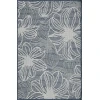 Loomaknoti Breyleigh Cerimia Blue/Cream EB007 2 ft. X 3 ft. Rectangle Rug