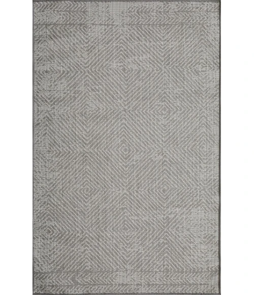 Loomaknoti Breyleigh Carzon Cream/Gray EB003 3 ft. X 5 ft. Rectangle Rug