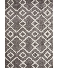 Loomaknoti Vemoa Adeta Gray/Cream EV001 6 ft. 7 in. X 9 ft. 2 in. Rectangle Rug
