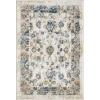 Loomaknoti Kehleigh Adrean Cream/Blue EK008 2 ft. X 3 ft. Rectangle Rug