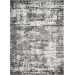 Loomaknoti Rhane Vailin Gray/Cream ER001 7 ft. 10 in. X 9 ft. 10 in. Rectangle Rug