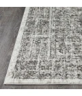 Loomaknoti Rhane Andallie Gray/Cream ER016 3 ft. 3” X 5 ft. 3” Rectangle Rug