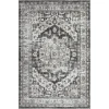 Loomaknoti Rhane Alvner Gray/Cream ER018 4 ft. X 6 ft. Rectangle Rug