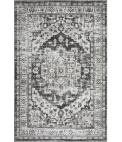 Loomaknoti Rhane Alvner Gray/Cream ER018 4 ft. X 6 ft. Rectangle Rug