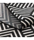 Loomaknoti Tecopa Trenten Black/White ETR12BLW20 3 ft. 3” X 5 ft. 3” Rectangle Rug