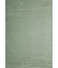 Loomaknoti Breyleigh Carzon Cream/Green EB003 9 ft. 10 in. X 12 ft. 10 in. Rectangle Rug