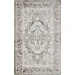 Loomaknoti Rhane Valok Gray/Cream ER003 3 ft. 3 in. X 5 ft. 3 in. Rectangle Rug