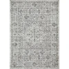 Loomaknoti Rhane Aleckan Gray/Cream ER015 5 ft. 3 in. X 7 ft. 3 in. Rectangle Rug