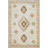 Loomaknoti Alsbrooke Temarnie Cream/Beige EA007 4 ft. X 6 ft. Rectangle Rug