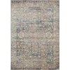 Loomaknoti Kehleigh Alveranzi Blue/Cream EK007 5 ft. 3 in. X 7 ft. 3 in. Rectangle Rug