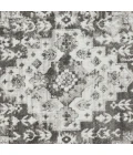 Loomaknoti Rhane Adleigh Gray/Cream ER012 2 ft.  X 3 ft.  Rectangle Rug