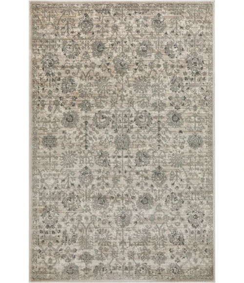 Loomaknoti Celena Asheley Cream/Blue EC006 5 ft. 3 in. X 7 ft. 3 in. Rectangle Rug