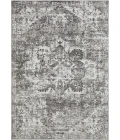 Loomaknoti Rhane Alemern Gray/Cream ER019 3 ft. 3” X 5 ft. 3” Rectangle Rug