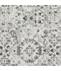 Loomaknoti Rhane Alreka Gray/Cream ER022 7 ft. 10 in. X 9 ft. 10 in. Rectangle Rug