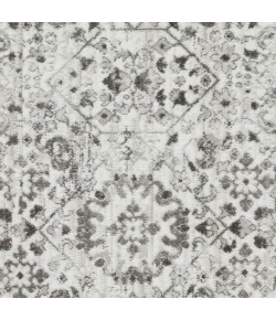 Loomaknoti Rhane Alreka Gray/Cream ER022 7 ft. 10 in. X 9 ft. 10 in. Rectangle Rug