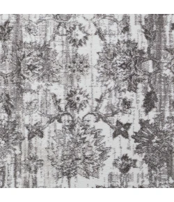 Loomaknoti Rhane Vandian Cream/Gray ER005 9 ft. 10 in. X 12 ft. 10 in. Rectangle Rug