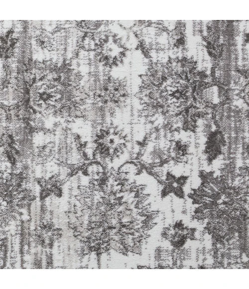 Loomaknoti Rhane Vandian Cream/Gray ER005 2 ft. X 3 ft. Rectangle Rug