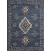 Loomaknoti Alsbrooke Temarnie Blue/Cream EA007 7 ft. 10 in. X 9 ft. 10 in. Rectangle Rug