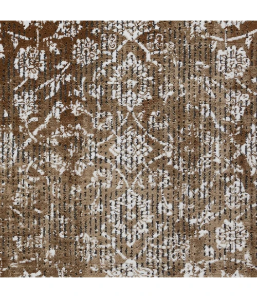 Loomaknoti Aysal Alazah Beige/Brown EAY001 3 ft. 3 in. X 5 ft. 3 in. Rectangle Rug