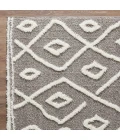 Loomaknoti Vemoa Avonako Gray/Cream EV003 2 ft.  X 6 ft. 7” Rectangle Rug