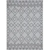 Loomaknoti Breyleigh Calvyn Cream/Gray EB004 3 ft. X 5 ft. Rectangle Rug