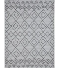 Loomaknoti Breyleigh Calvyn Cream/Gray EB004 5 ft. 3 in. X 7 ft. 3 in. Rectangle Rug