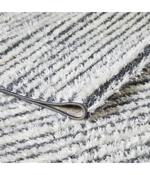 Loomaknoti Vemoa Altomarze Blue/Cream EV005 4 ft.  X 6 ft.  Rectangle Rug