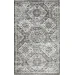 Loomaknoti Rhane Alvezi Gray/Cream ER017 3 ft. 3 in. X 5 ft. 3 in. Rectangle Rug