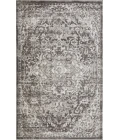 Loomaknoti Rhane Valeina Gray/Cream ER004 3 ft. 3 in. X 5 ft. 3 in. Rectangle Rug