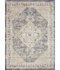Loomaknoti Kehleigh Abagail Blue/Cream EK002 7 ft. 10 in. X 9 ft. 10 in. Rectangle Rug